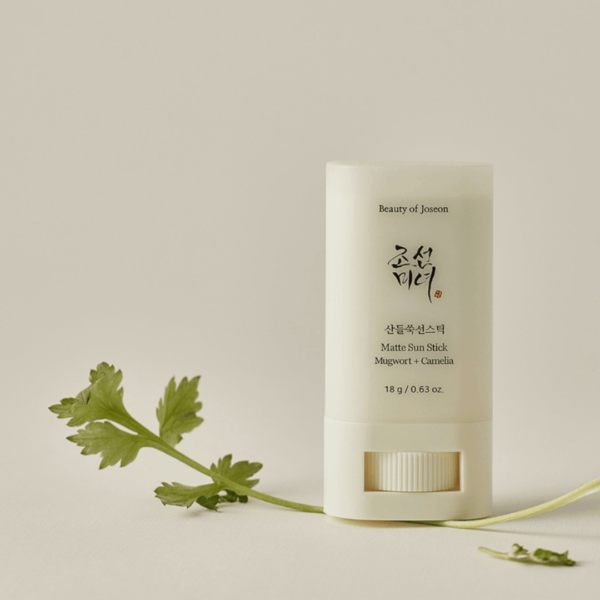 BEAUTY OF JOSEON – Matte Sun Stick : Mugwort + Camelia (SPF 50+ PA++++) - Image 2