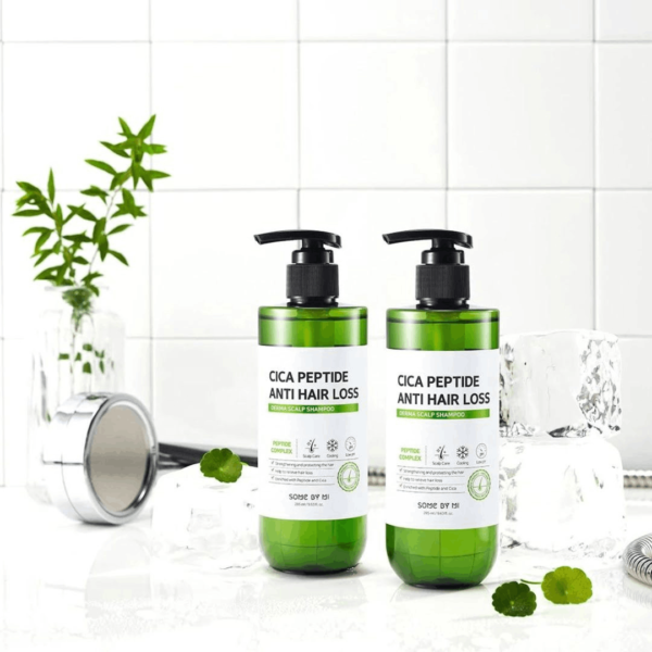 SOME BY MI – Cica Peptide Anti Hair Loss Derma Scalp Shampoo 285ml - Image 2