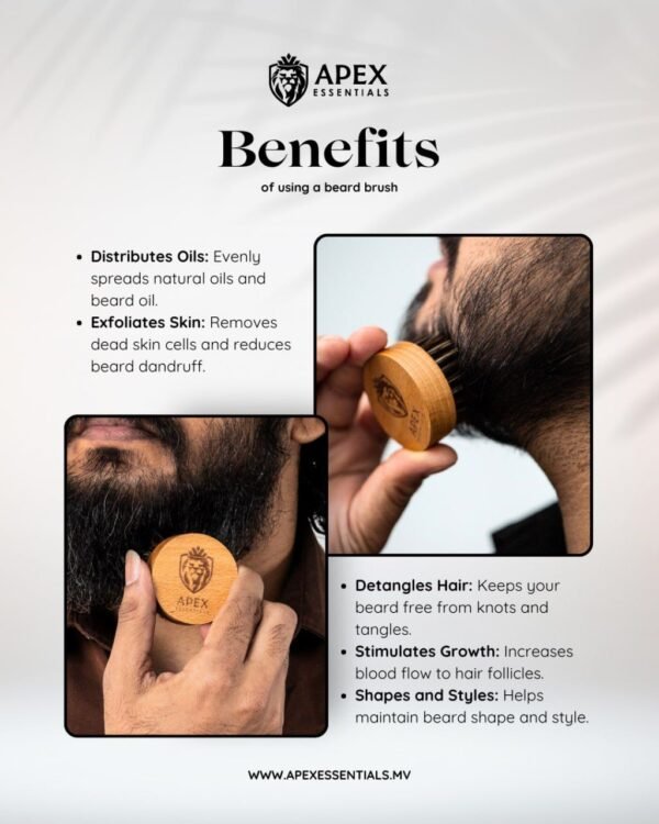 Apex Essentials - Beard Brush - Image 2