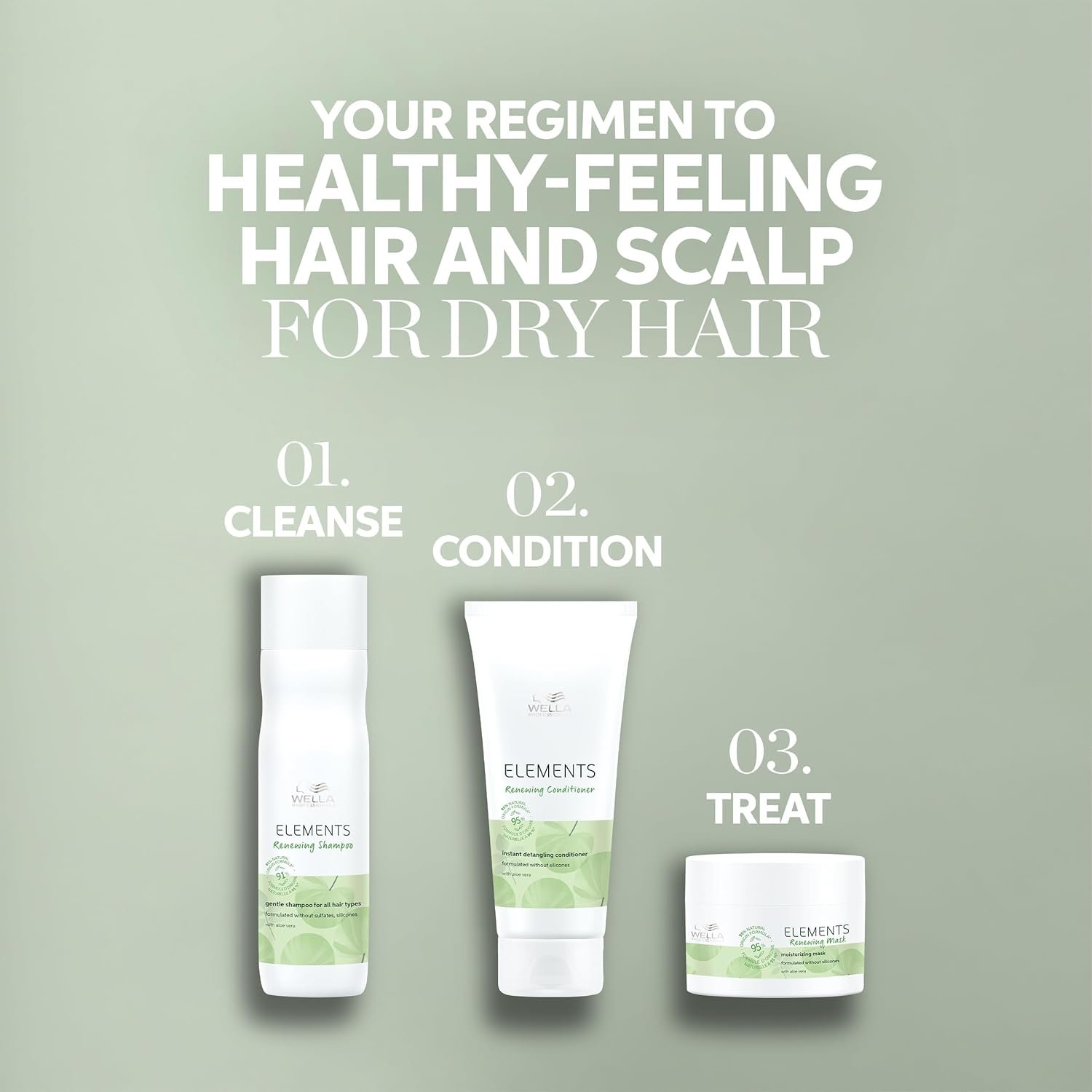 Wella Elements – Renewing Shampoo 250ml - Image 10