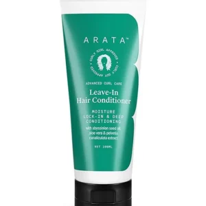 Arata Advanced Curl Care Leave-In Conditioner 100mL - Moisturizing & Frizz Control for Strong Curls